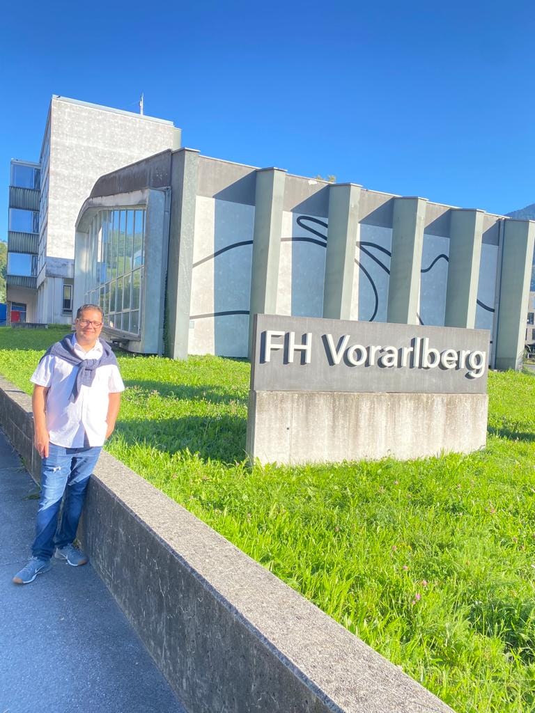Read more about the article Vorarlberg University of Applied Sciences hosted Rafael Pinheiro on his international mobility programme 